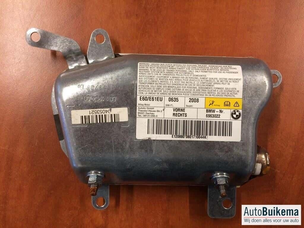 Originele BMW 5 serie  Airbag Portier Rechtsvoor E60 E61 LCI, -, Utilisé, -, Enlèvement ou Envoi