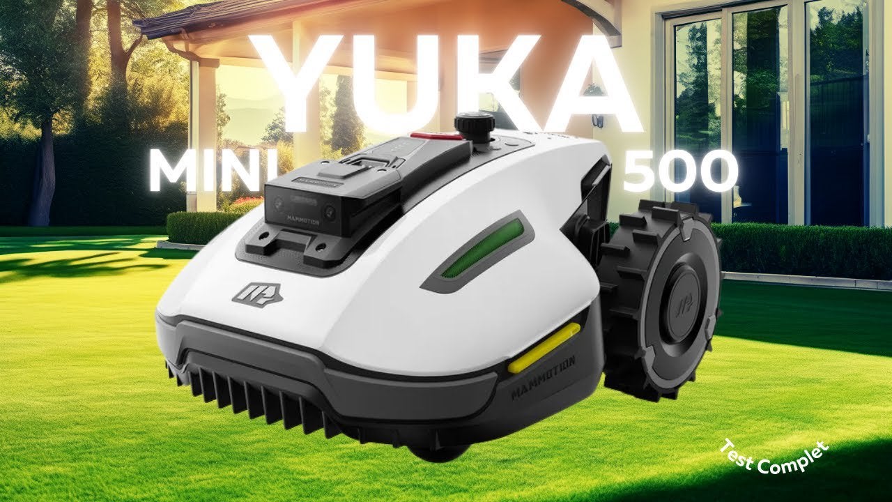 Mammotion Yuka Mini 500, Enlèvement, Moins de 20 cm, Contrôlable via l'application