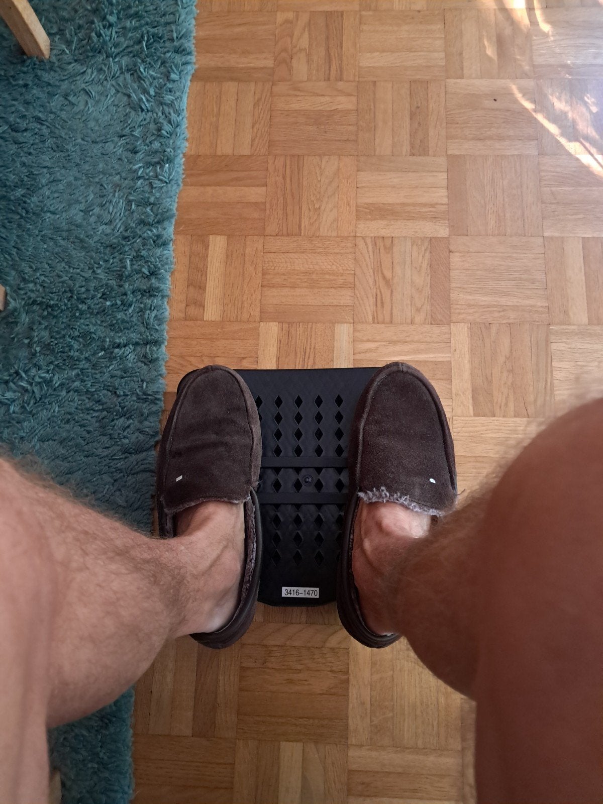 repose pieds ergonomique., Ophalen, Zo goed als nieuw, Minder dan 50 cm, Minder dan 50 cm