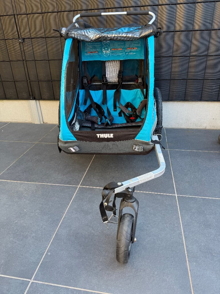 Thule Coaster XT fietskar voor 2 kinderen, Ophalen, Zo goed als nieuw, Vering