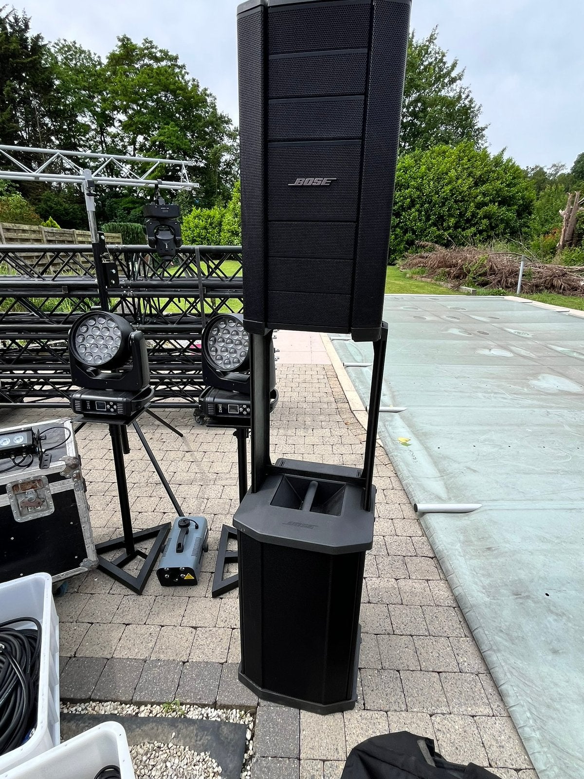 1 paire Bose F1 812  tête et caisson de basse comme neuf, Audio, Tv en Foto, Ophalen, Zo goed als nieuw, Bose