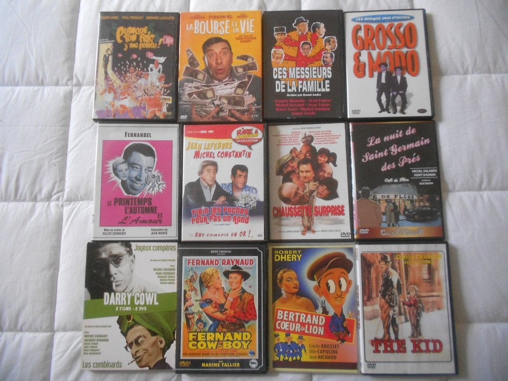 DVD Fernand Raynaud/Darry Cowl/Fernandel/Galabru - xx, Cd's en Dvd's, Dvd's | Komedie, Nederlands, Nederlands, Ophalen of Verzenden