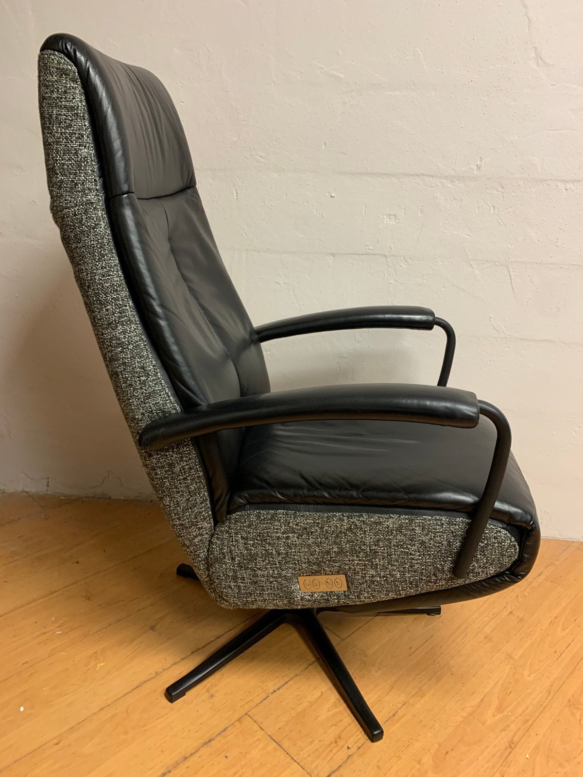 Relax zetel fauteuil stoel van Prominent met Garantie!, Huis en Inrichting, Ophalen, Zo goed als nieuw, Leer