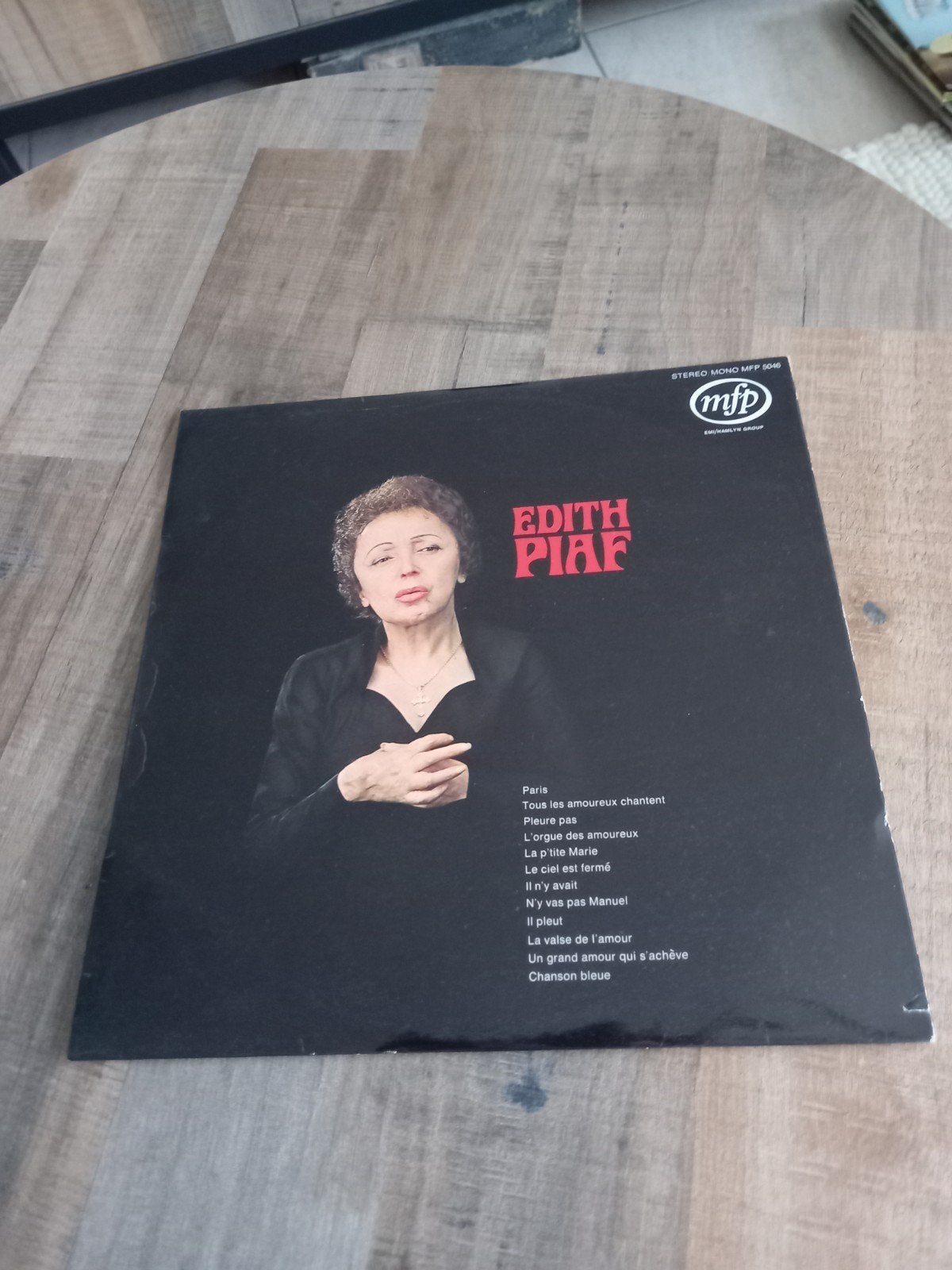 LP Edith Piaf, Ophalen, LP