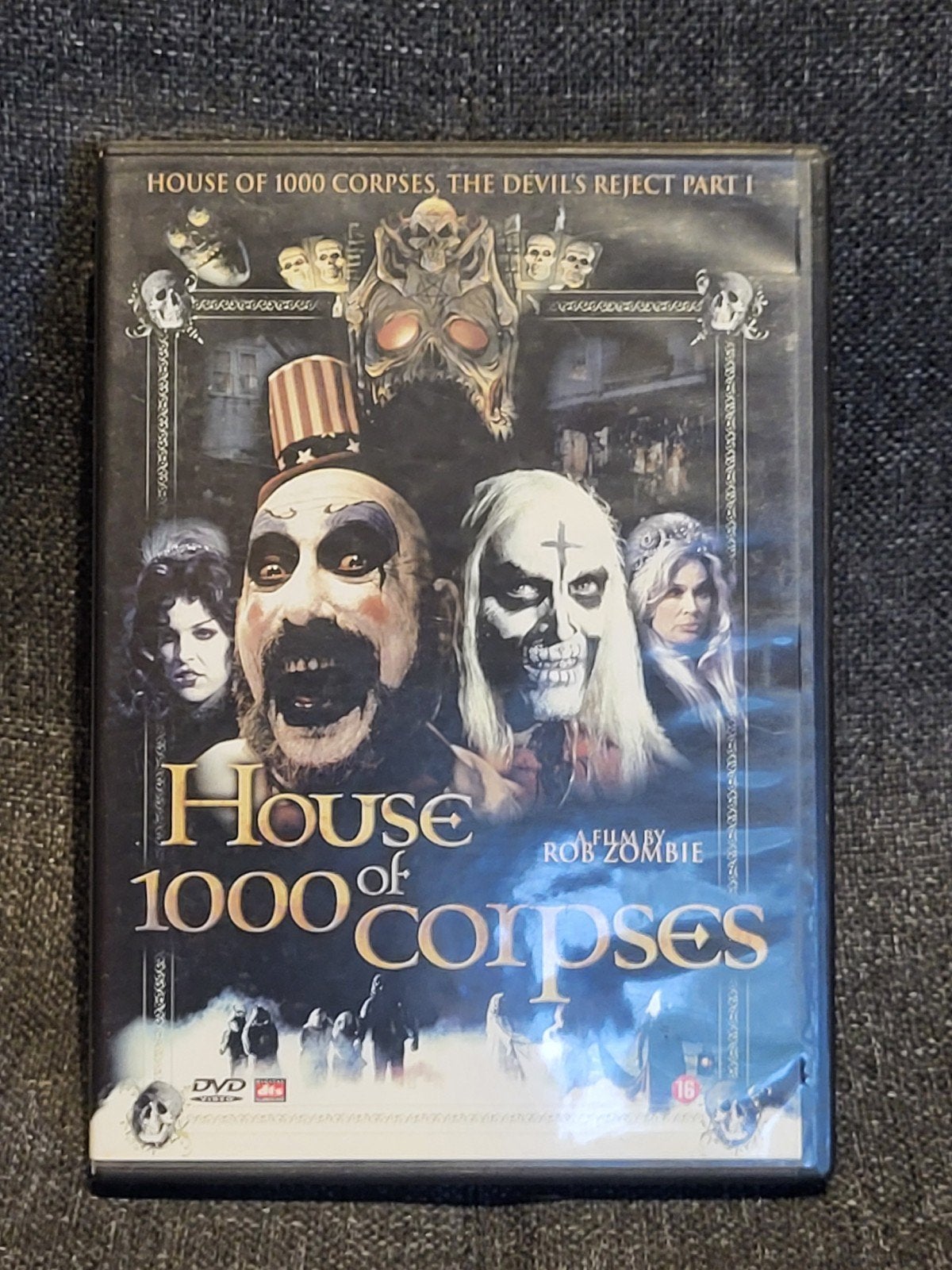 dvd "House of 1000 corpses, the devil's reject part 1", Cd's en Dvd's, Vanaf 16 jaar, Ophalen of Verzenden, Gebruikt, Engels