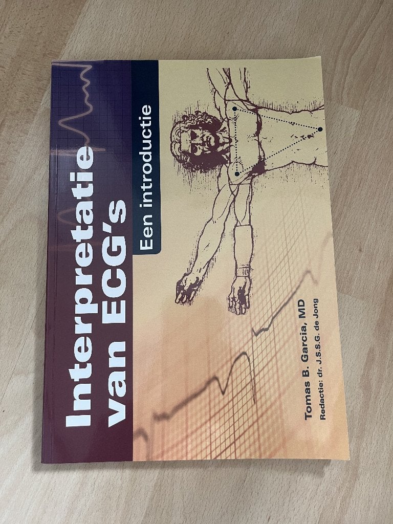 interpretaties van ECG's, Boeken, Ophalen of Verzenden, Zo goed als nieuw, Hogeschool
