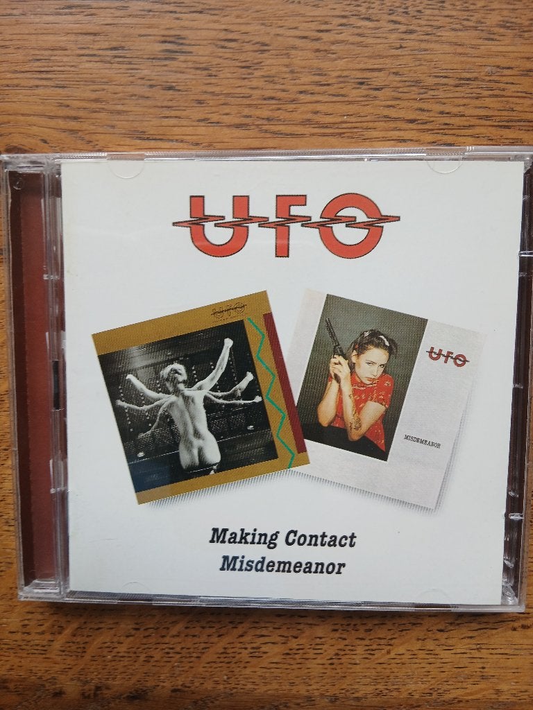 CD UFO : Making Contact/Misdemeanor( BGO 2cd), Ophalen