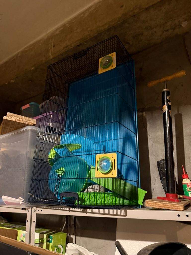 hamsterkooi, Enlèvement ou Envoi