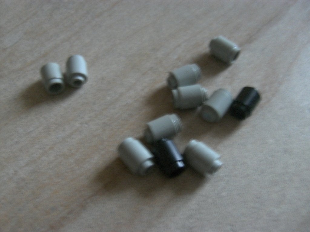 11 Lego open cilinders, Ophalen, Gebruikt, Losse stenen, Lego