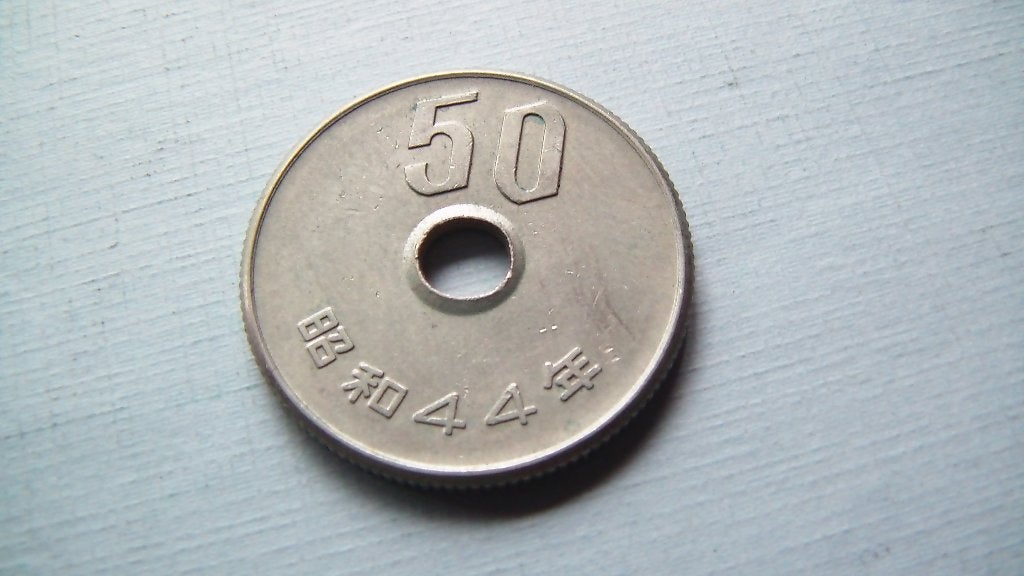 japon 50 yen 44, Ophalen