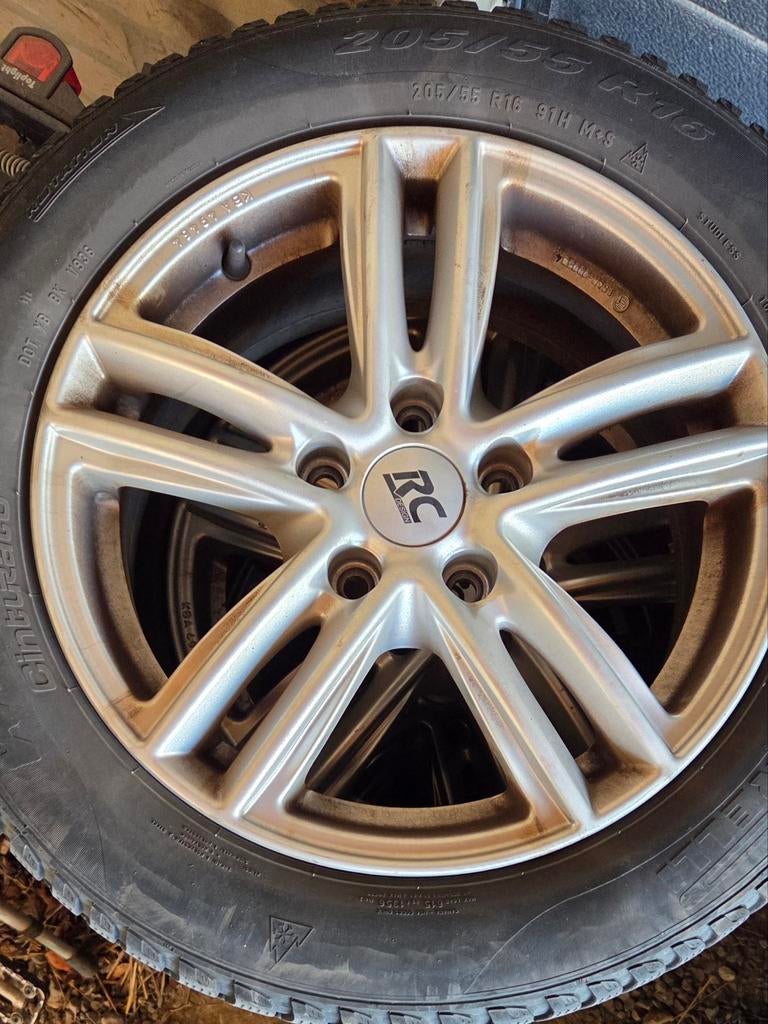 16 inch alu velgen VW Golf 7 (4 stuks), Ophalen, Gebruikt, Velg(en), 16 inch