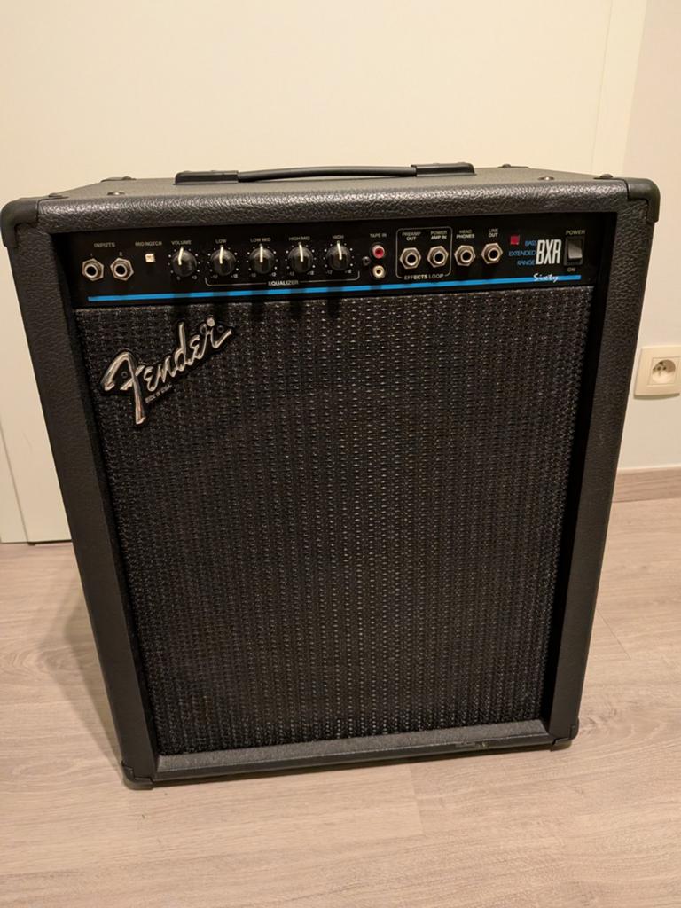 Fender BXR 60W Solid State Combo Bass Guitar Amplifier 2-Cha, Ophalen