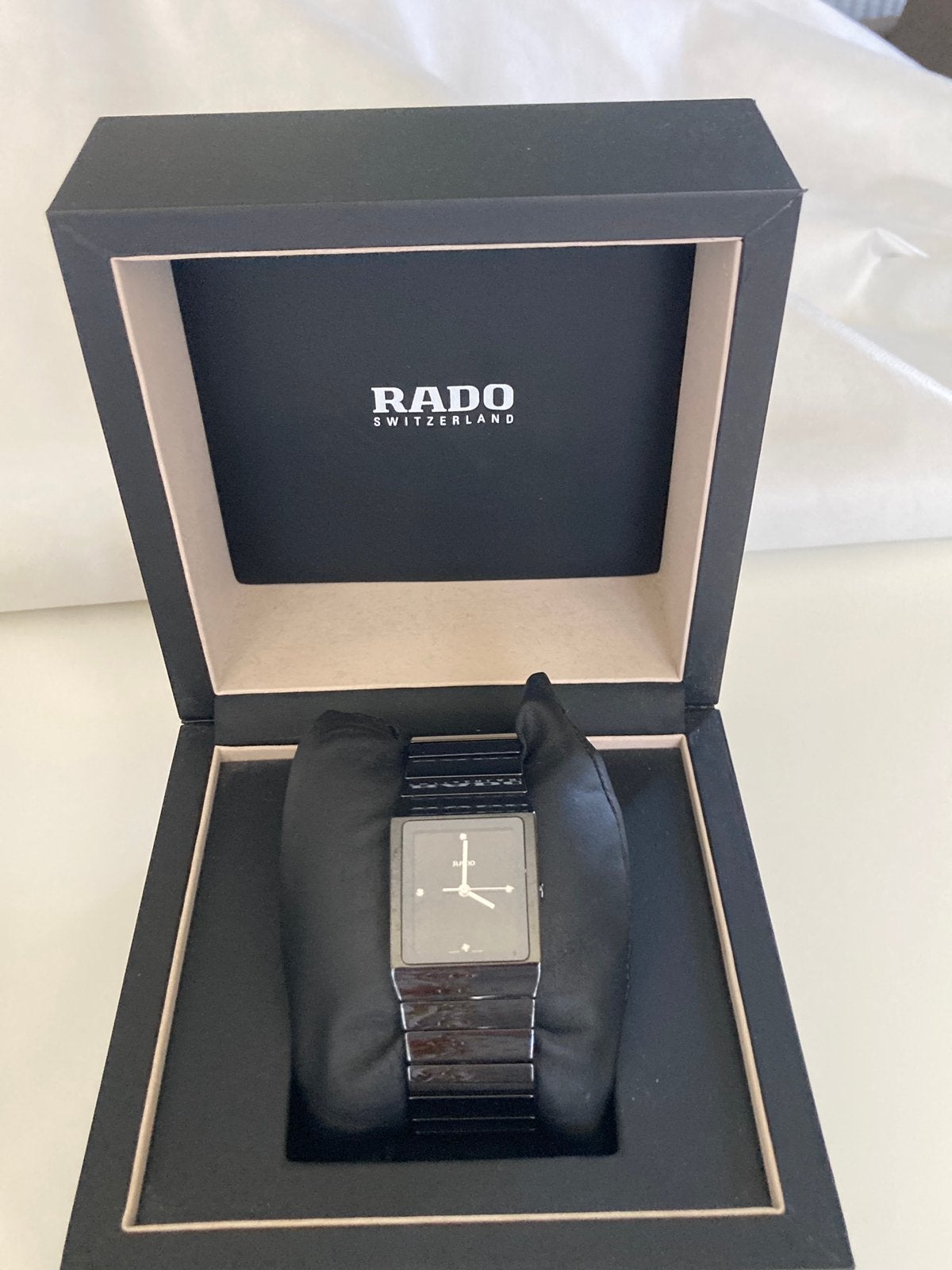 Prachtige Rado Ceramica Diamond Zwart Keramiek met ref nr, Ophalen, Zo goed als nieuw