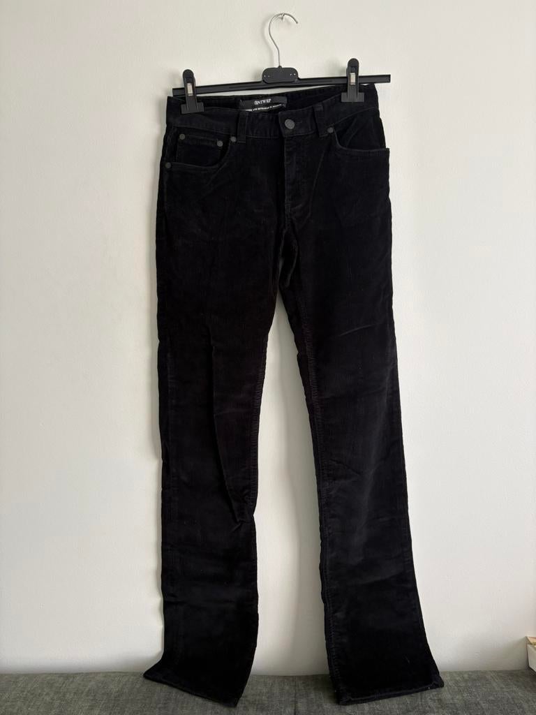 Lange zwarte broek vrouwen antwrp S, Ophalen of Verzenden, Zo goed als nieuw