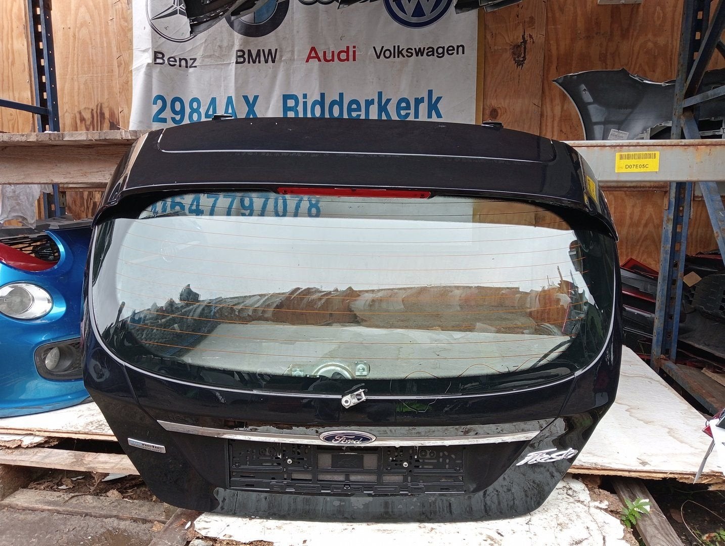 Ford Fiesta VI VII achterklep compleet, Auto-onderdelen, Gebruikt, -, -, Ophalen of Verzenden