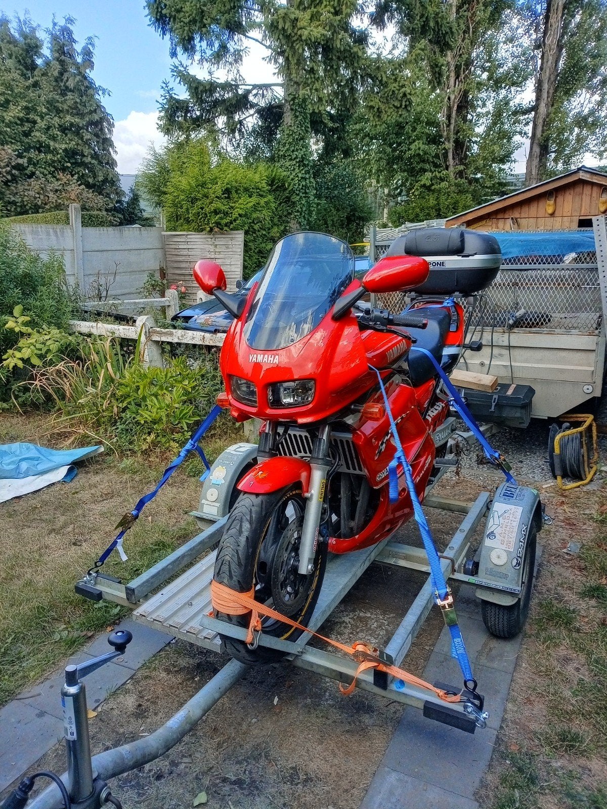 Plateau moto disponible avec chauffeur, Motos, Enlèvement ou Envoi