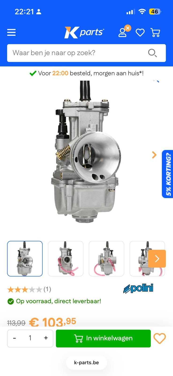 Pwk 24mm, Vélos & Vélomoteurs, Enlèvement, Comme neuf, Carburateur