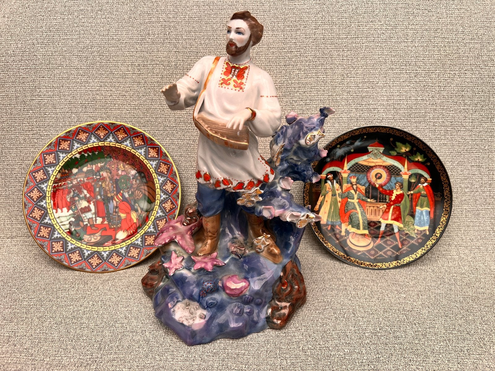 Collection d'objets russes — Sadko, Antiquités & Art, Curiosités & Brocante, Enlèvement ou Envoi