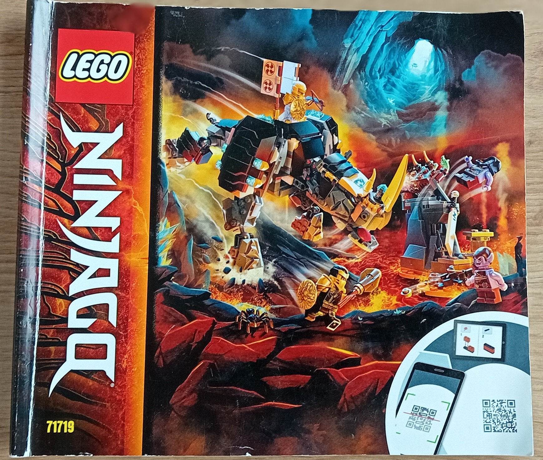 Lego Ninjago - Zane's mino creature - Set 71719, Instructions incluses, Lego, Ensemble complet, Enlèvement