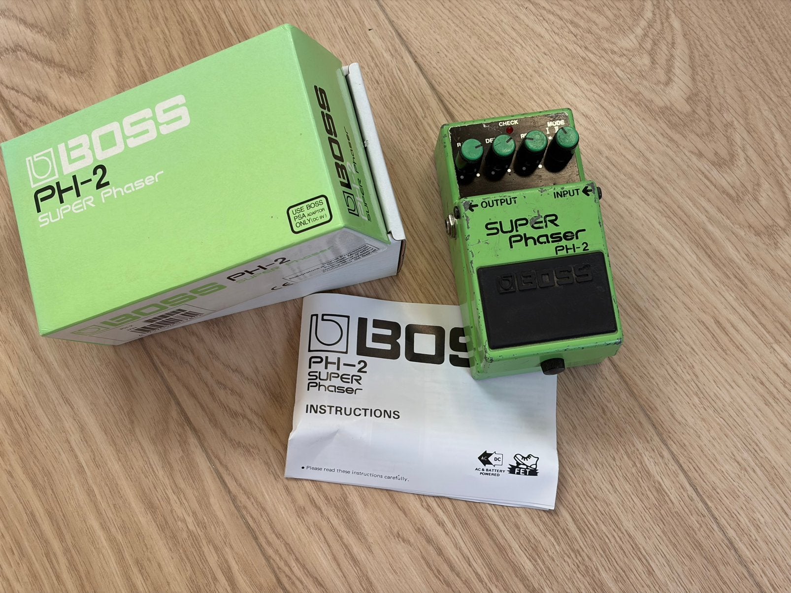 Boss PH-2 phaser, Muziek en Instrumenten, Ophalen of Verzenden, Zo goed als nieuw