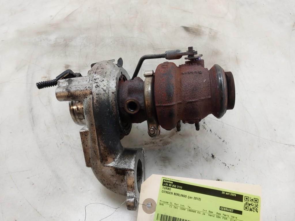 TURBO Berlingo (|0375Q9|0375R0|9673283680|9673288680|), Dhr. J. Ham, Gebruikt, Citroën, Administratie@autoham.nl