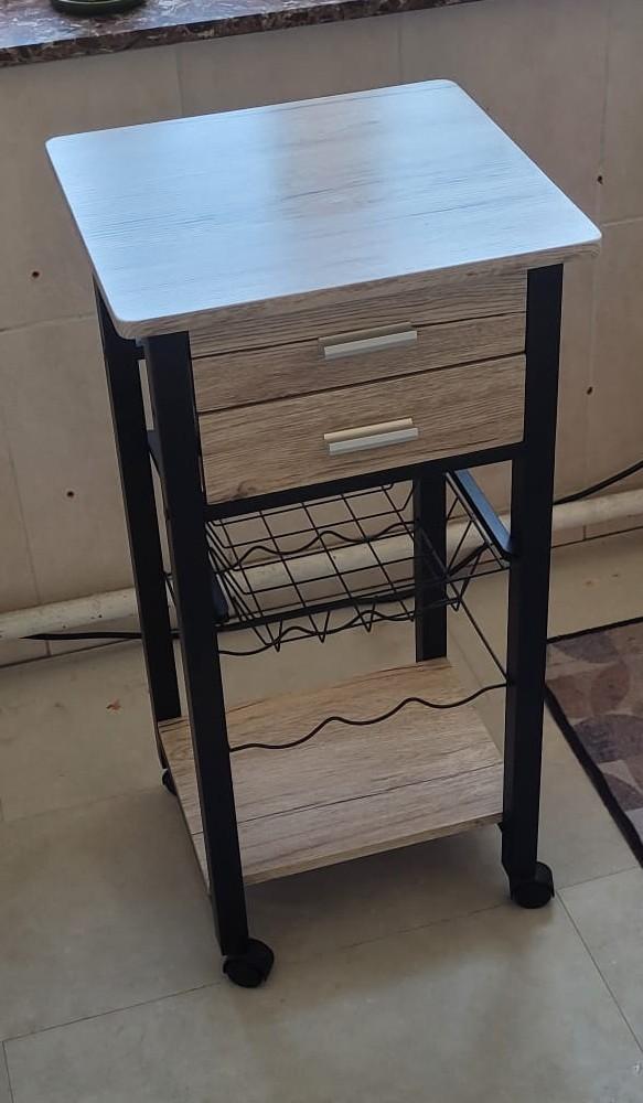 Keukenkastje, Ophalen, Minder dan 50 cm, Bruin, Zo goed als nieuw