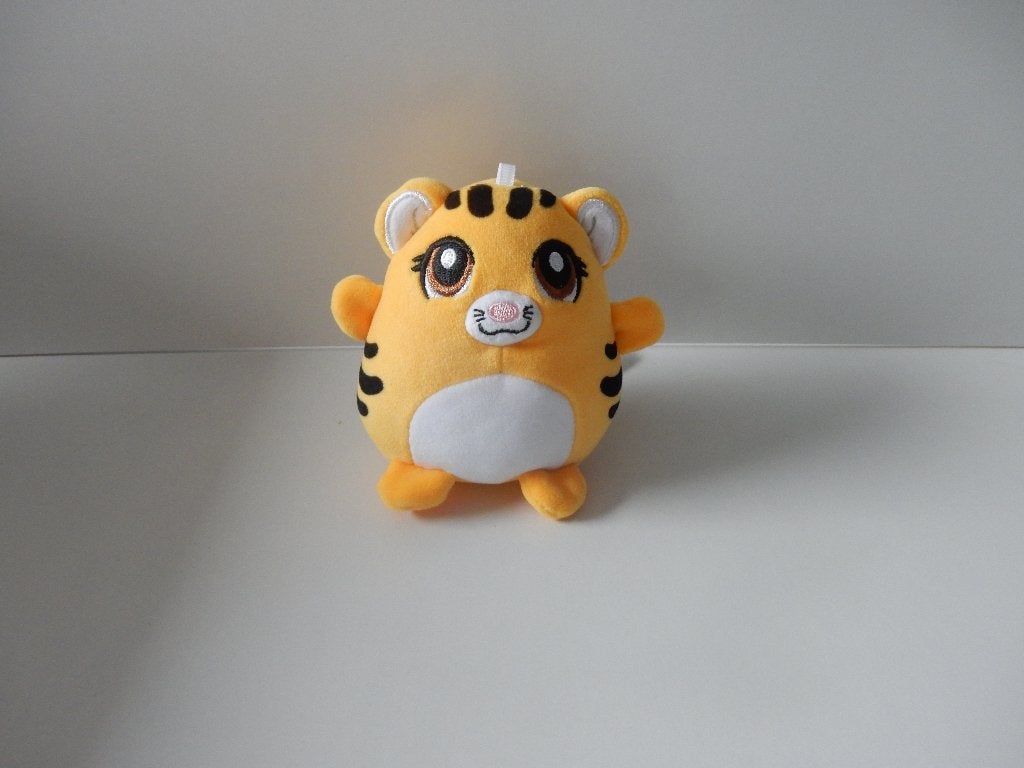 nr.2668 - Knuffel: cute softy tijger, Ophalen of Verzenden, Tijger