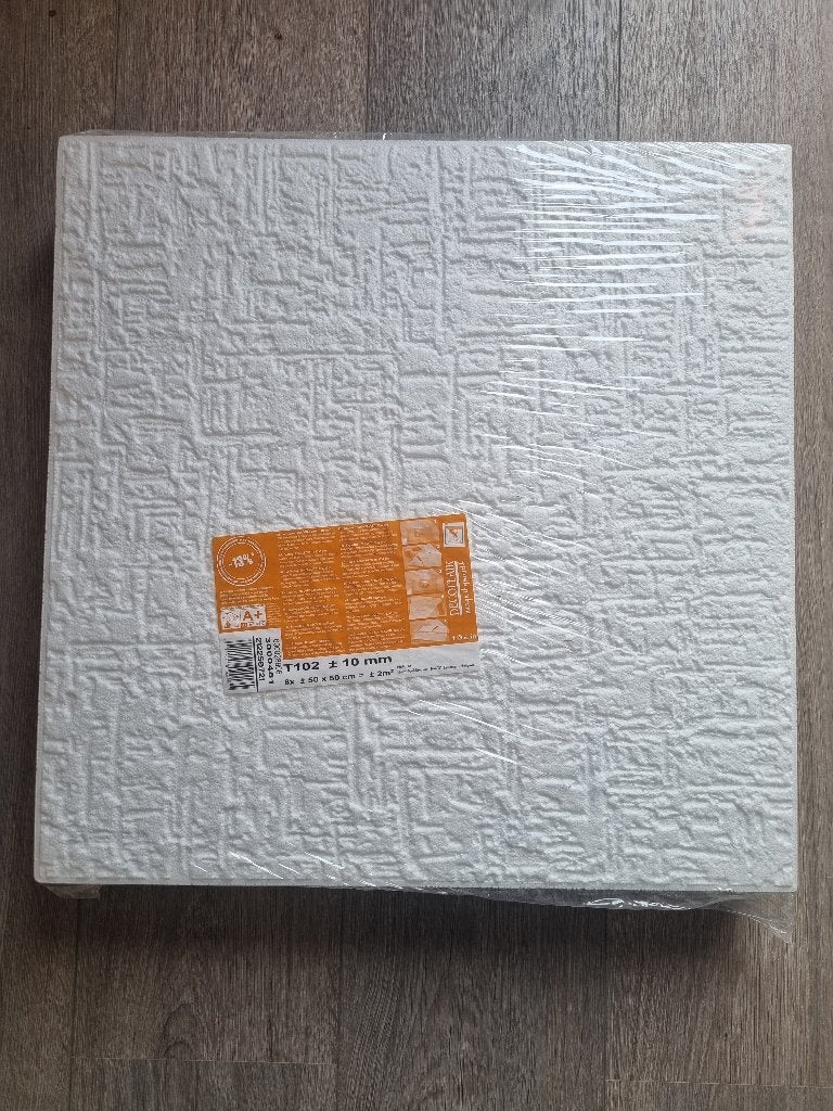 Dalle de plafond polystyrène Decoflair, Enlèvement, Autres matériaux, Moins de 4 cm, Neuf