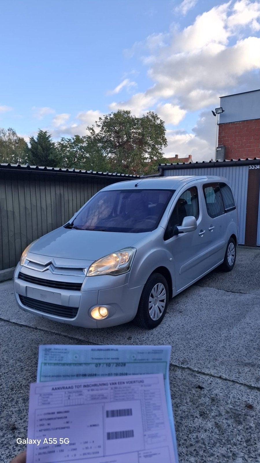 Citroen berlingo met keuring voor verkoop, 1 eigenaar, Autos, Achat, Boîte manuelle, Berlingo, Diesel