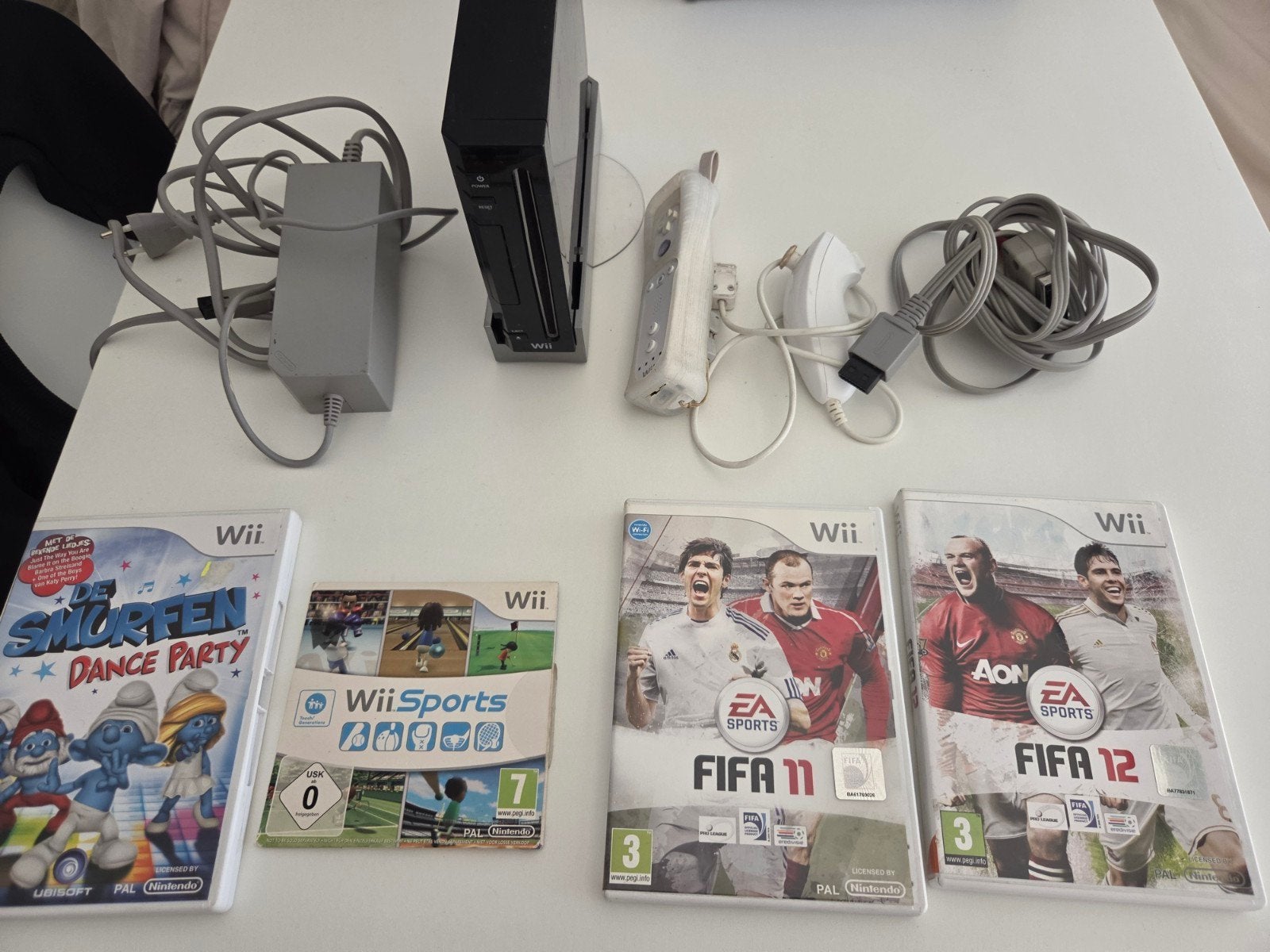 Console Nintendo Wii + jeux, Enlèvement ou Envoi