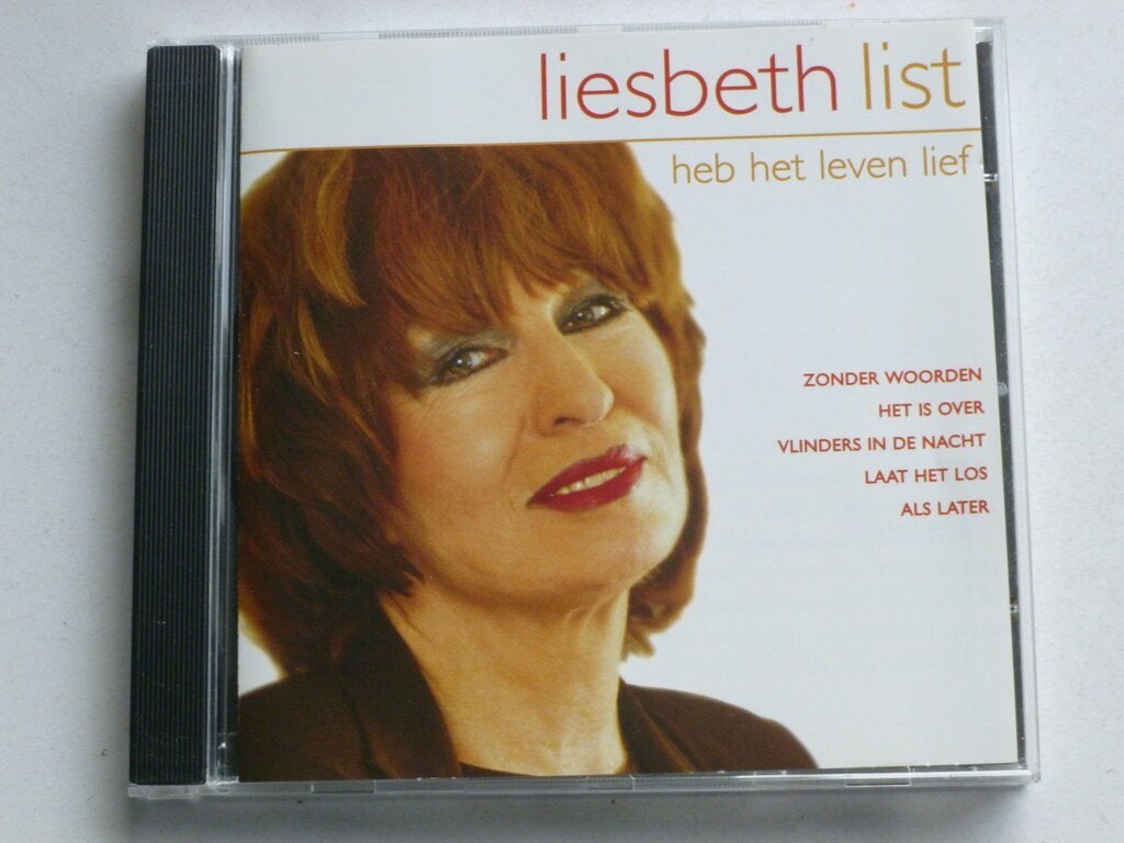 Liesbeth List – Heb het leven lief (CD), Cd's en Dvd's, Ophalen of Verzenden, Zo goed als nieuw