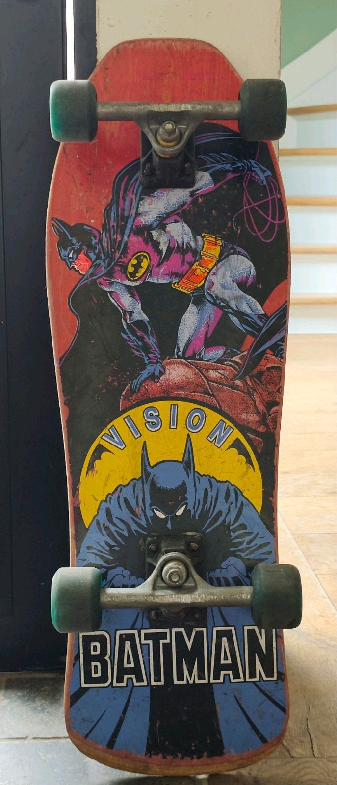 Skateboard vision Batman, Ophalen of Verzenden, Skateboard