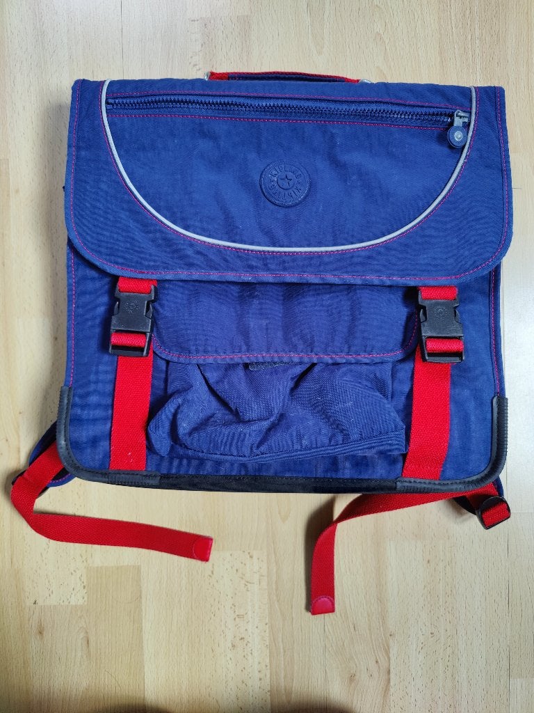 Cartable Kipling – Robuste, léger et idéal pour l'école, Enlèvement, Comme neuf, Bleu, Porte-documents ou Cartable