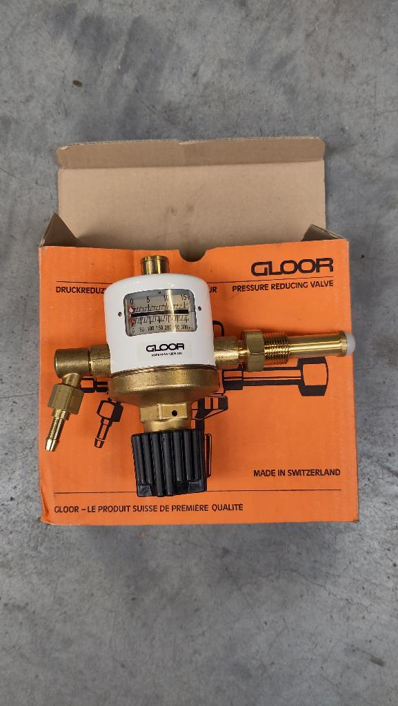 GLOOR zuurstof reduceerventiel – O2 – nieuw in doos, Ophalen, Nieuw, Overige typen