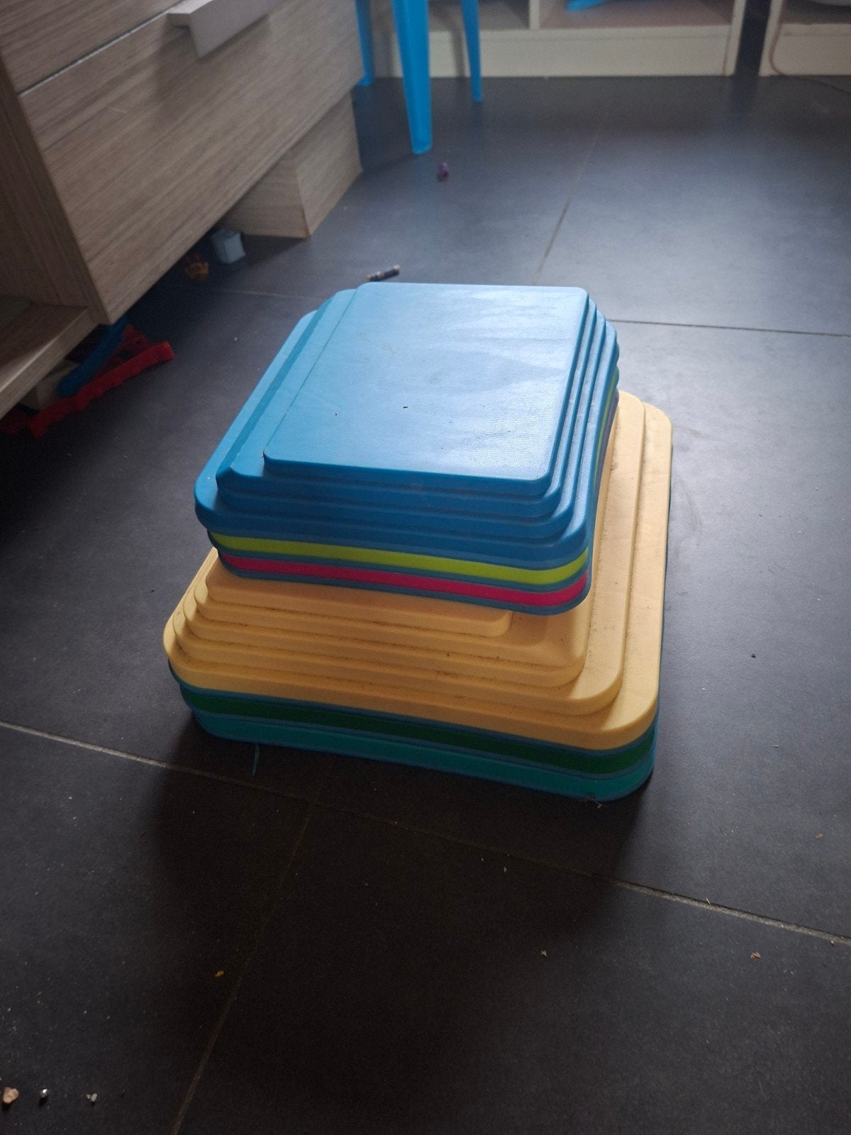 stapelstenen, Enlèvement, Utilisé