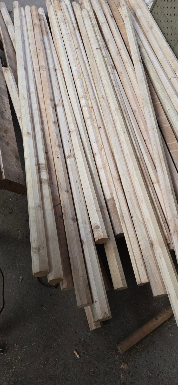 balken 2.9m  6.5 cm diameter, Enlèvement, Comme neuf, 250 cm ou plus, Poutres