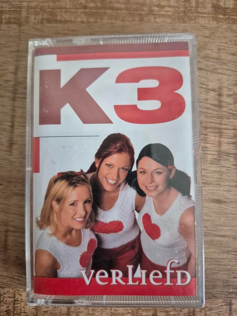Muziekcassette "Verliefd" van K3 originals, Ophalen of Verzenden, Zo goed als nieuw