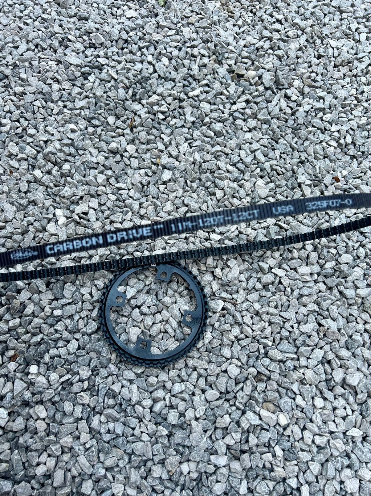 Gates Carbon drive Cdx tandwiel en riem, Fietsen en Brommers, Ophalen, Nieuw, Carbon