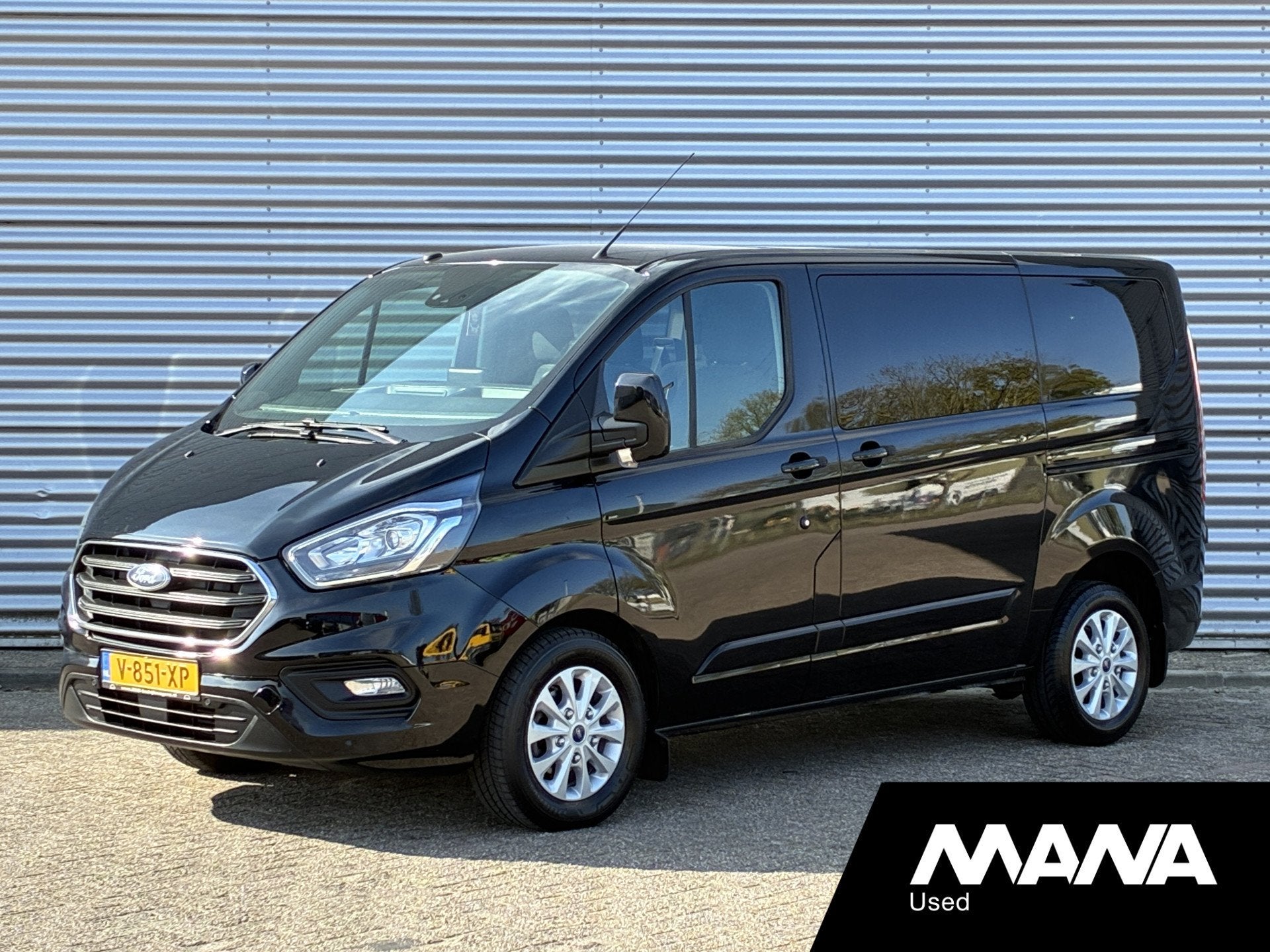 Ford Transit Custom 300 2.0 TDCI L1H1 Limited DC Automaat Tr, 186 g/km, Stof, Gebruikt, 4 cilinders