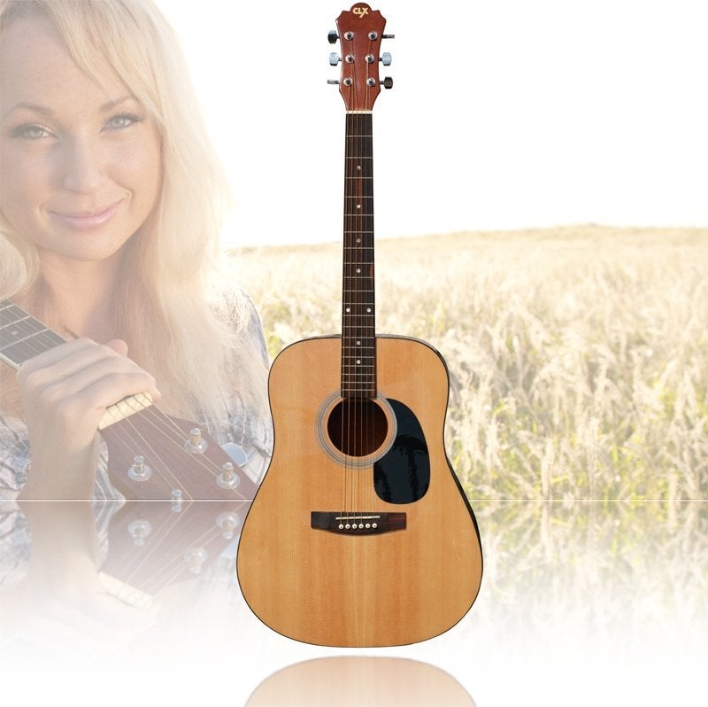 Uitverkoop Western Gitaar met hoes 20% korting in Roosendaal, Ophalen, Nieuw, Western- of Steelstringgitaar