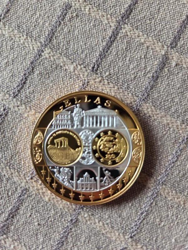 Eerste slag van de Euro-landen - munt griekenland, Postzegels en Munten, Munten | Europa | Euromunten, Griekenland, Losse munt