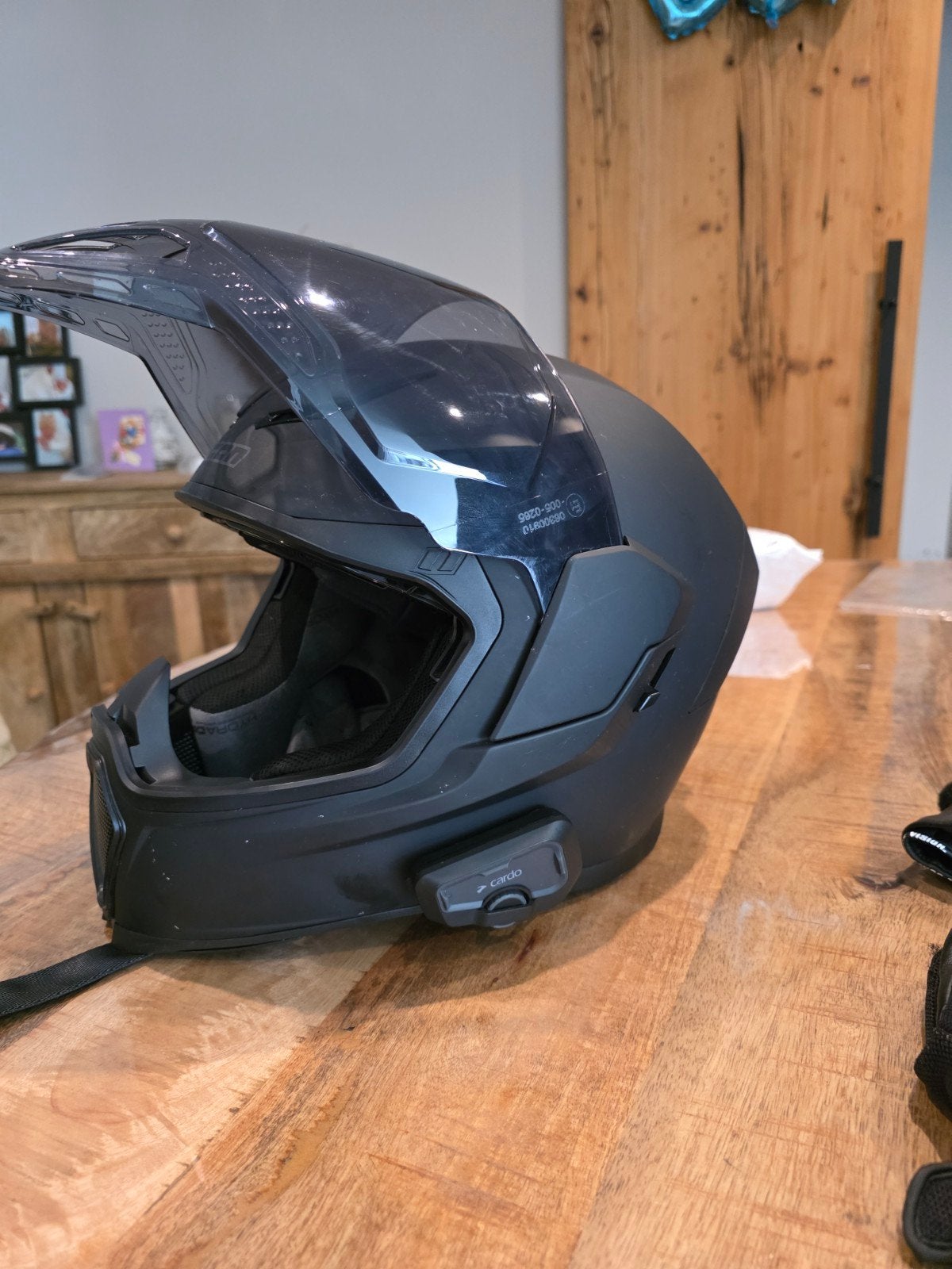 Casque de moto ICONE Airflite + Cardo FREECOM 4X — 300€, Enlèvement, Casque intégral
