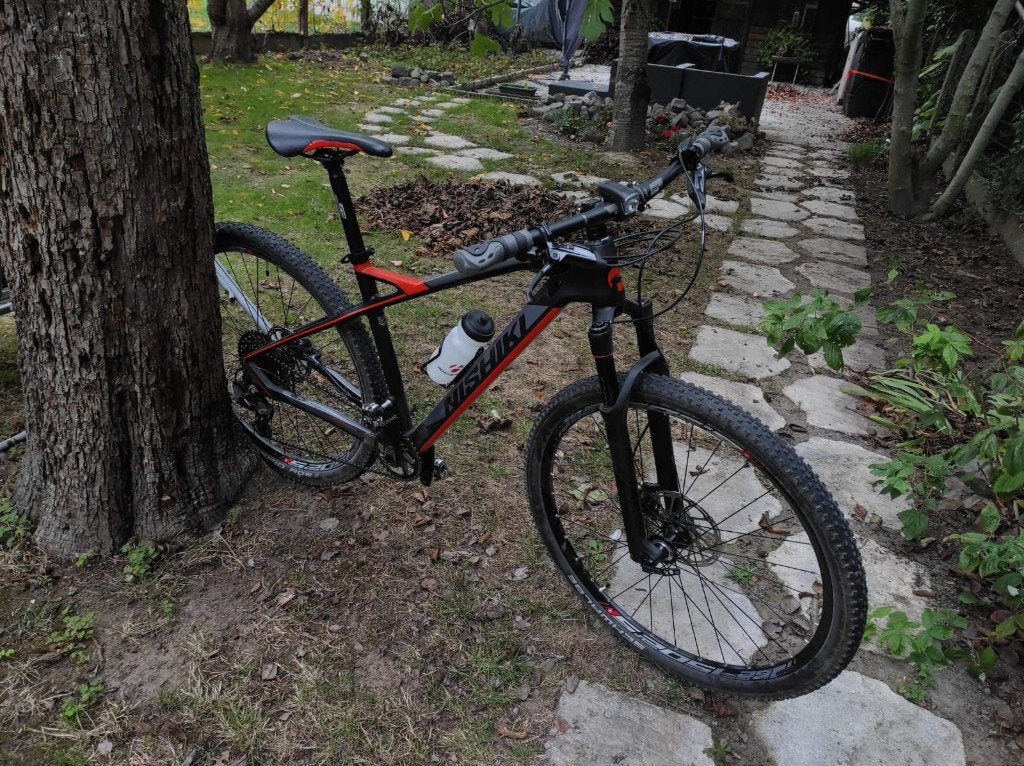NISHIKI - 2023 - Carbone - 29" - 12 vitesses, Vélos & Vélomoteurs, Autres marques, Comme neuf, Enlèvement, 53 à 57 cm