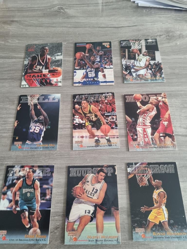 The Score Board Rookies 1996, Ophalen of Verzenden, Gebruikt, Meerdere plaatjes