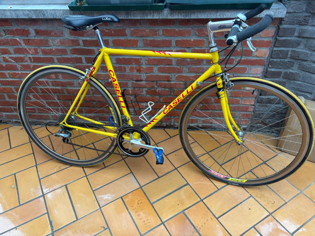 vintage Caselli fiets, Fietsen en Brommers, Fietsen | Racefietsen, Zo goed als nieuw, Ophalen