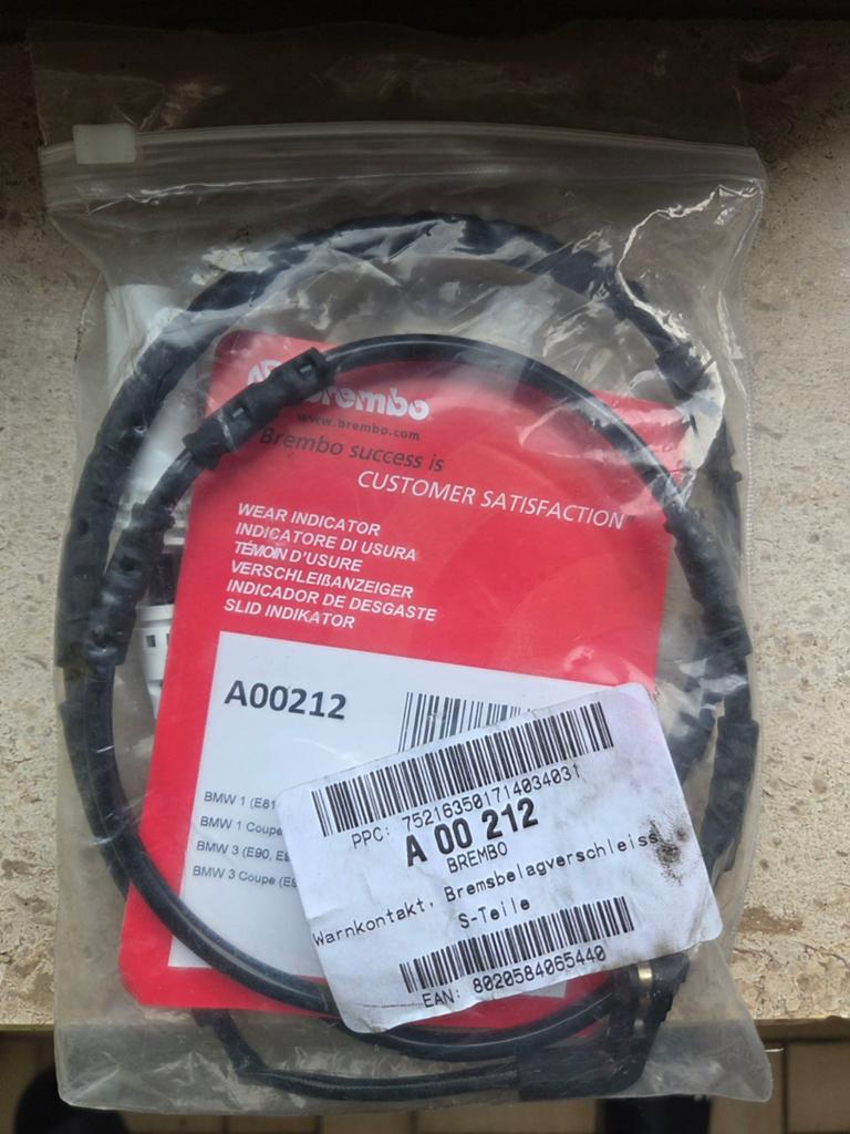 Brembo slijtageindicator remblokken bmw e87, Autos : Pièces & Accessoires, Enlèvement