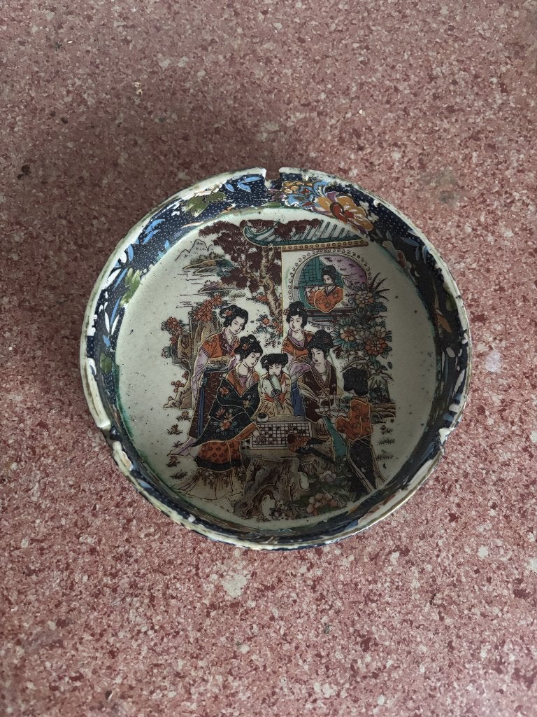 Cendrier, Maison & Meubles, Comme neuf, Enlèvement, Japandi, Multicolore