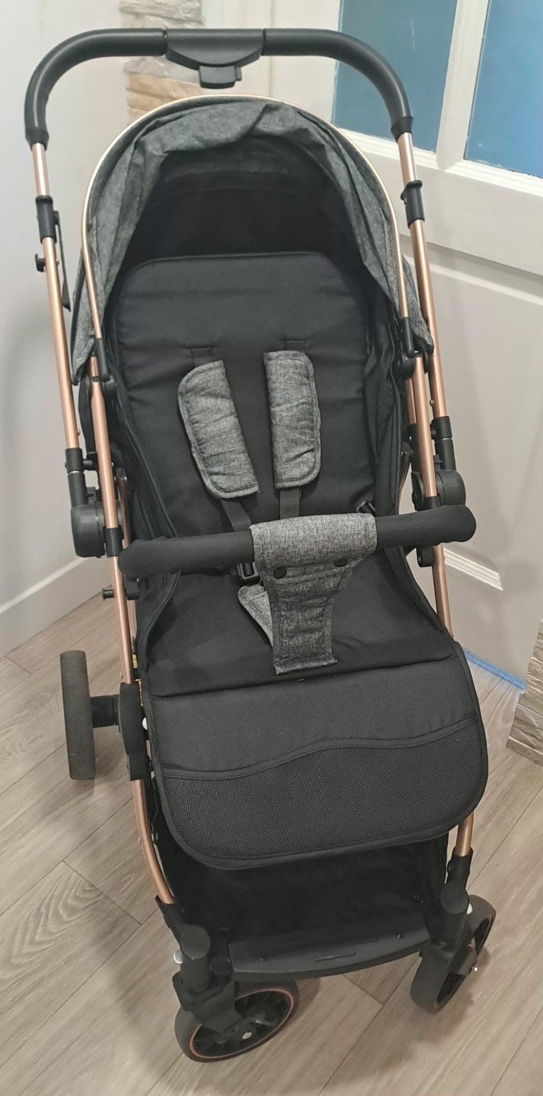 Kinderwagen met het gezicht naar de moeder of vanaf de achte, Zo goed als nieuw, Overige merken, Verstelbare rugleuning