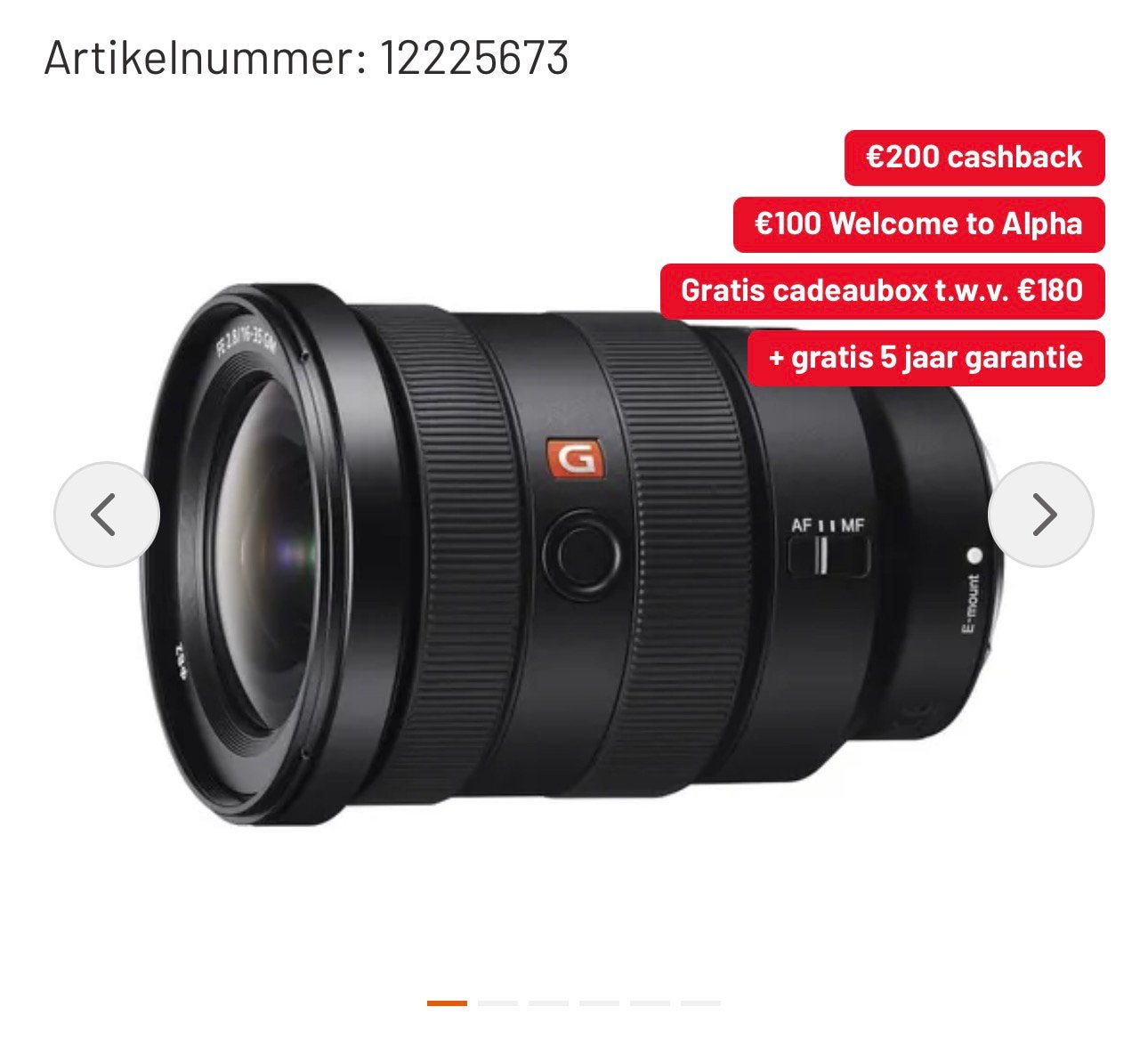Sony A7 III + Objectif + stabilisateur, Stabilisation d'image, Caméra cinéma, Batterie, Enlèvement