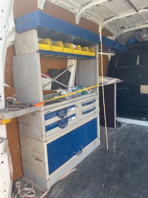 rek bestelwagen Sortimo te koop, Ophalen, Gebruikt